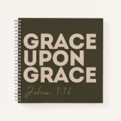 Grace upon Grace Notitieboek (Voorkant)