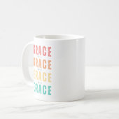 Grace Upon Grace, Rainbow Faith Mok, Christelijk Koffiemok (Voorkant links)