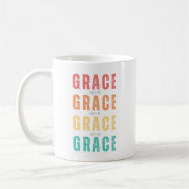 Grace Upon Grace, Rainbow Faith Mok, Christelijk Koffiemok