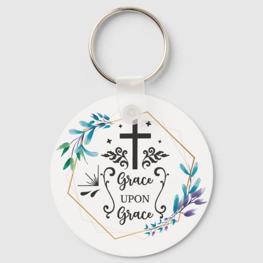 Grace Upon Grace Sleutelhanger (Voorkant)