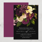 Grace Vintage bruiloft uitnodigingen (Voorkant / Achterkant)