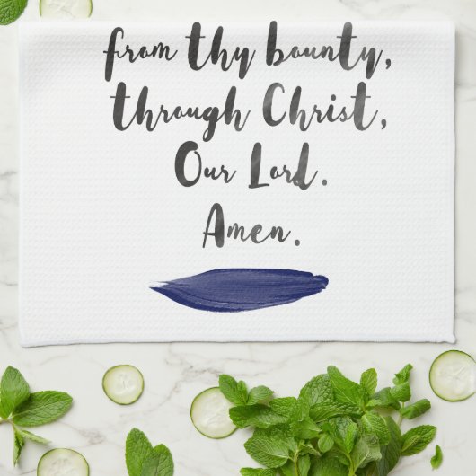 Grace Voor maaltijden Theedoek (Gevouwen)
