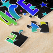 "GRACE" voornaam, geun "HAPPY BIRTHDAY" Legpuzzel (Zijkant)