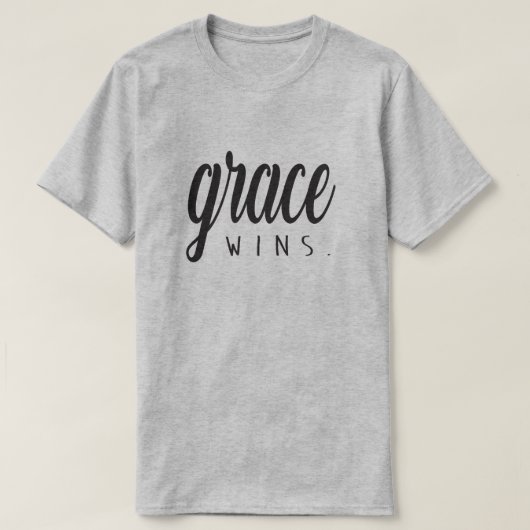 Grace Wins T-shirt (Design voorkant)