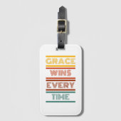 Grace wint elke keer bagagelabel (Voorkant (verticaal))