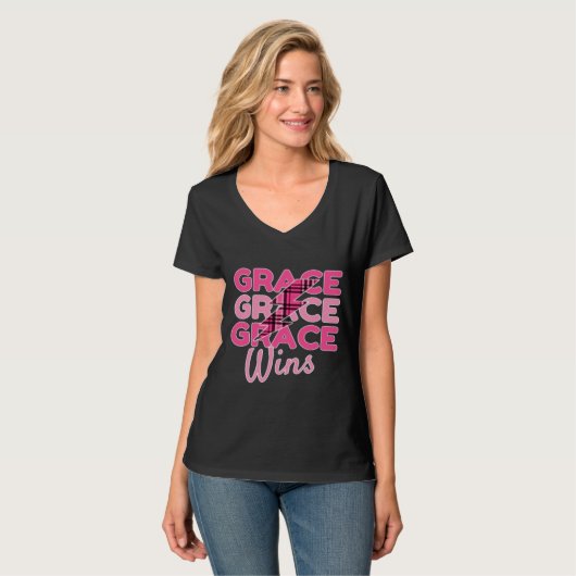 Grace wint T-shirt (Voorkant volledig)