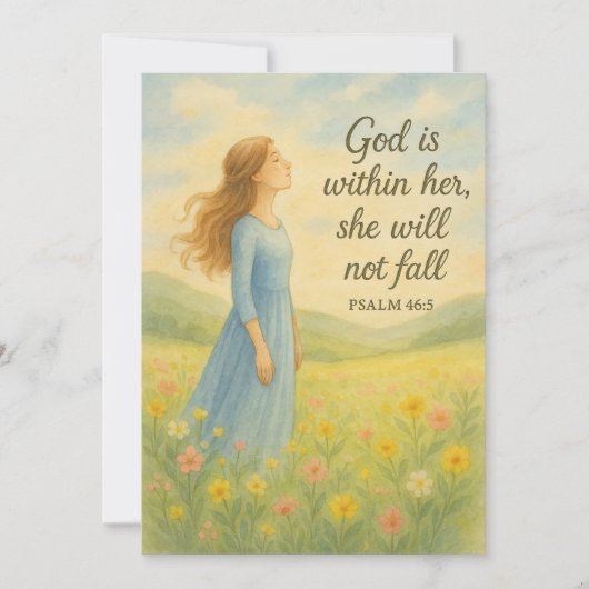 Grace Within Feestdagenkaart (Voorkant)