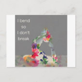 Grace Yoga reeks Briefkaart (Voorkant)