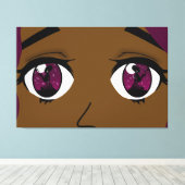 Grace zien canvas afdruk (Insitu (Houten vloer))