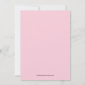 Graceful African American Bride Vrijgezellenfeest Kaart (Achterkant)