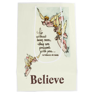 Graceful Angels brengt waterverf van Comfort gezeg Medium Cadeauzakje