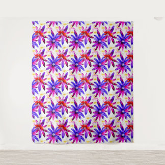 Graceful Art Nouveau Floral Waterverf Tapestry Wandkleed