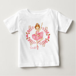 Graceful Ballerina Red-Head T-Shirt