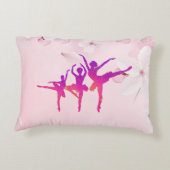 Graceful Ballerinas Accent Pillow Accent Kussen (Achterkant)