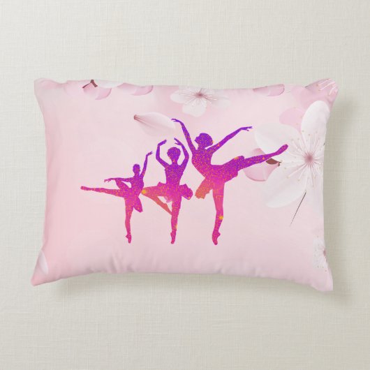 Graceful Ballerinas Accent Pillow Accent Kussen (Achterkant)