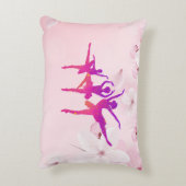 Graceful Ballerinas Accent Pillow Accent Kussen (Achterkant (Verticaal))