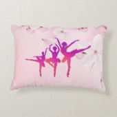 Graceful Ballerinas Accent Pillow Accent Kussen (Achterkant)