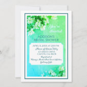 Graceful Beauty! Custom Bridal Shower Invitation Bedankkaart (Voorkant)