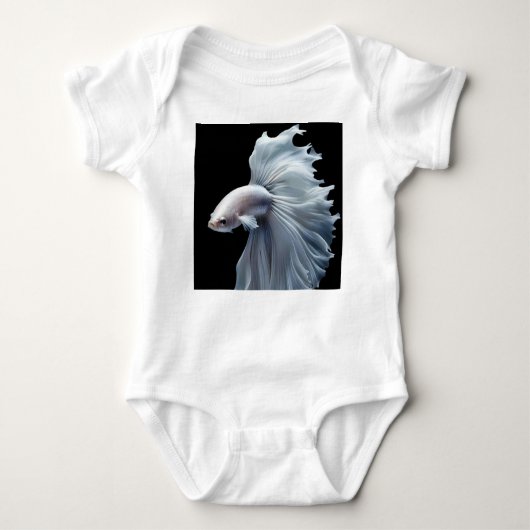 Graceful Betta Dance - Baby Bodysuit (Voorkant)