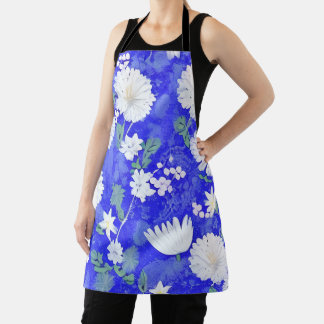 Graceful Blooms Schort: elegant in keuken Schort