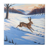 Graceful Bounds of Hare : Vol van de winter vreugd Tegeltje (Voorkant)