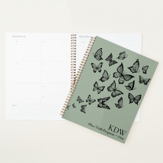 Graceful Butterflies  Planner (Display)