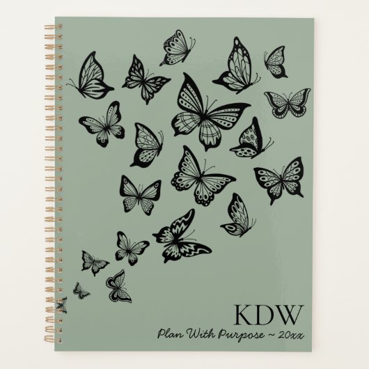 Graceful Butterflies  Planner (Voorkant)