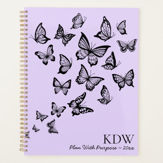 Graceful Butterflies  Planner (Voorkant)