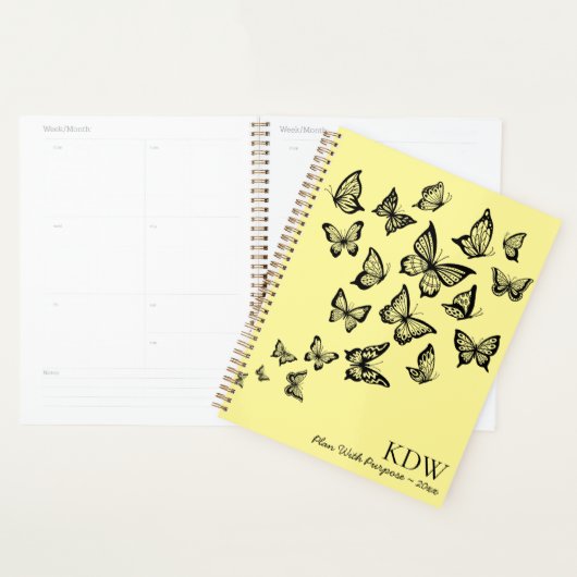 Graceful Butterflies  Planner (Display)