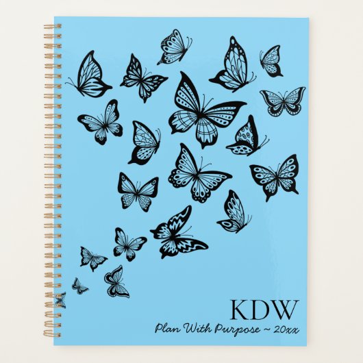 Graceful Butterflies  Planner (Voorkant)