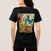 Graceful Butterfly Design Shirt (Achterkant)