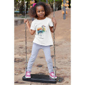 Graceful Cane: Waterverf kunst, op maat T-shirt