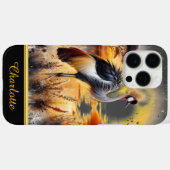 Graceful Crane bij zonsondergang Case-Mate iPhone Case (Achterkant (horizontaal))