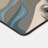 Graceful Cranes in een dromerig zeegezicht Bureaumat (Hoek)