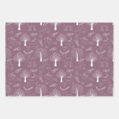 Graceful Deer Harmony: Fawn-thema Gift Inpakpapier Vel (Voorkant 3)