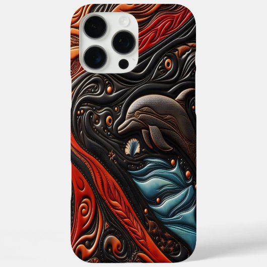 Graceful Dolphin in Motion Case-Mate iPhone Case (Achterkant)