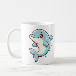 Graceful Dolphin met Ocean Delight Koffiemok