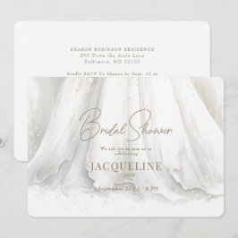 Graceful Elegance Trouwjurk Vrijgezellenfeest Kaart