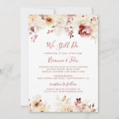 Graceful Floral We doen nog steeds gelofte vernieu Kaart (Voorkant)