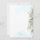 Graceful Foliage Kaart (Achterkant)