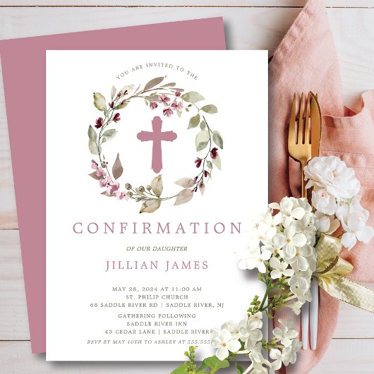 Graceful Gathering Eerste Bevestiging Uitnodiging