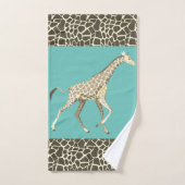 Graceful giraffe bad handdoek (Handdoek)