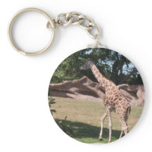 "Graceful Giraffe" Foto Sleutelhanger