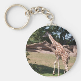 "Graceful Giraffe" Foto Sleutelhanger