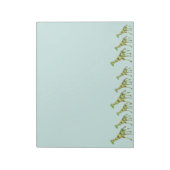 Graceful Giraffe Notitieblok (Linkerzijde)