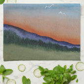 Graceful Gloing Hills Theedoek (Gevouwen)