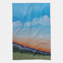 Graceful Gloing Hills Theedoek