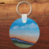 Graceful Glowing Hills Sleutelhanger (Achterkant)
