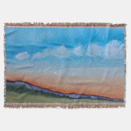 Graceful Glowing Sunset Hills Deken