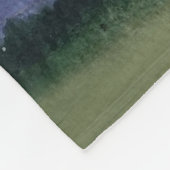 Graceful Glowing Sunset Hills Fleece Deken (Hoek)